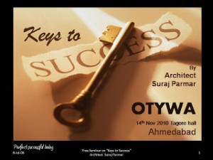 Keys to success title page